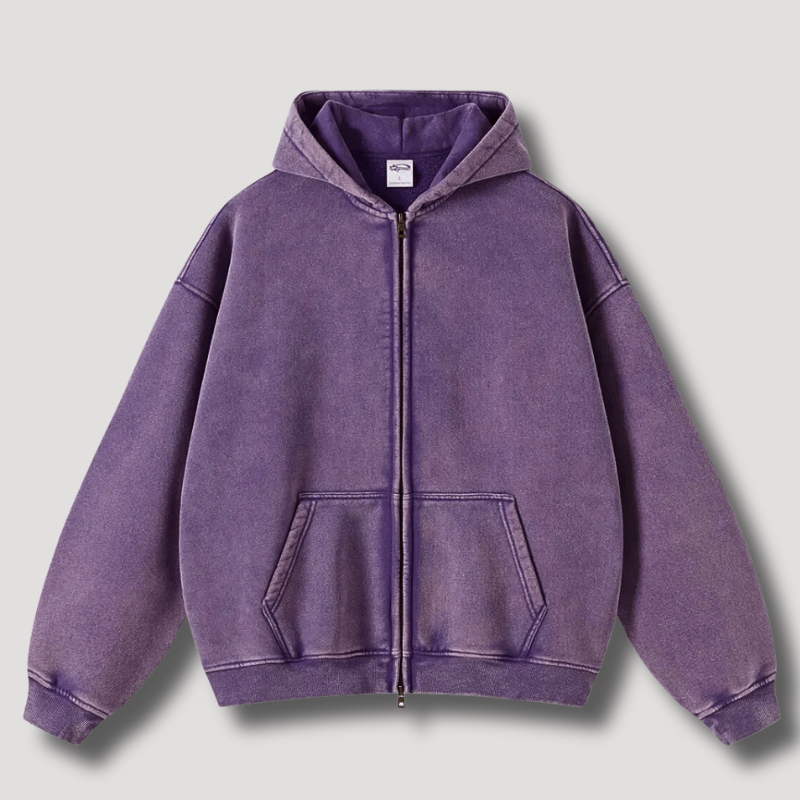 Skye Men’s Zip-Up Hoodie – Casual Hooded Sweatshirt with Comfortable Fit