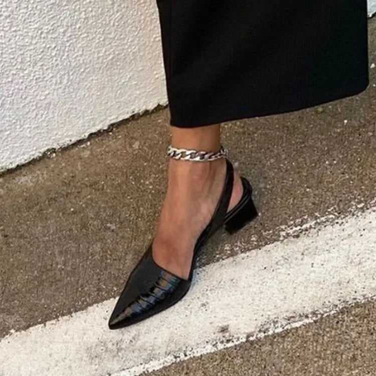 Pernille | Elegant Slingback Pumps for All Day Comfort